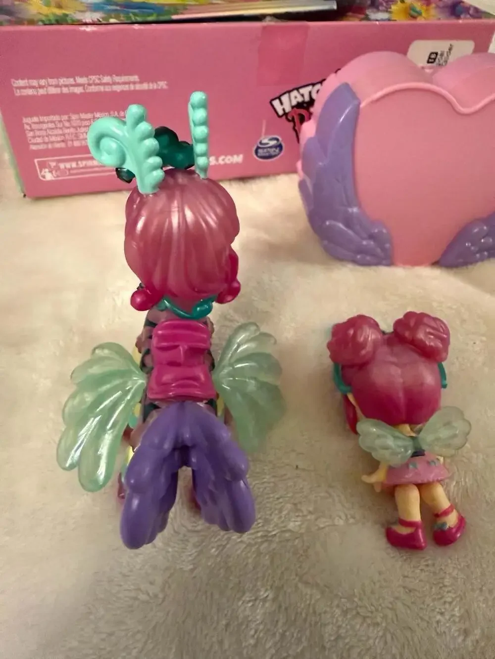 Hatchimals Pixies Riders Lagoon Lily Pixie and Seastallion Glider